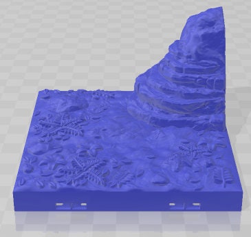 Cliffs - Shadowgrove Set 3 -Fat Dragon Games- DND- Pathfinder -RPG- Terrain-28 mm / 1" - Dungeon & Dragons -