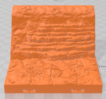 Cliff Grid - Shadowgrove Set 3 -Fat Dragon Games- DND- Pathfinder -RPG- Terrain-28 mm / 1" - Dungeon & Dragons -