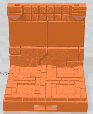 Aztlan Plain Walls - Pathfinder - Dungeons & Dragons - RPG - Tabletop - Terrain - 28 mm / 1" - - Aether Studios