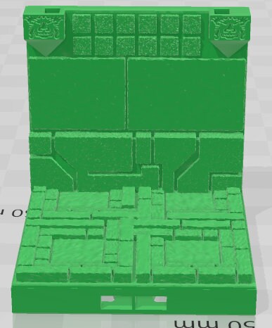 Aztlan Plain Walls - Pathfinder - Dungeons & Dragons - RPG - Tabletop - Terrain - 28 mm / 1" - - Aether Studios