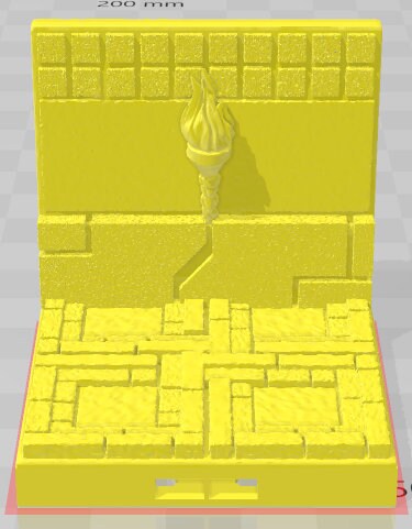 Aztlan Plain Walls - Pathfinder - Dungeons & Dragons - RPG - Tabletop - Terrain - 28 mm / 1" - - Aether Studios
