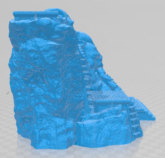 Clan Atlan's Dwarven Bastion - Pathfinder - Dungeons & Dragons - RPG - Tabletop - Terrain - 28 mm / 1" - - Aether Studios