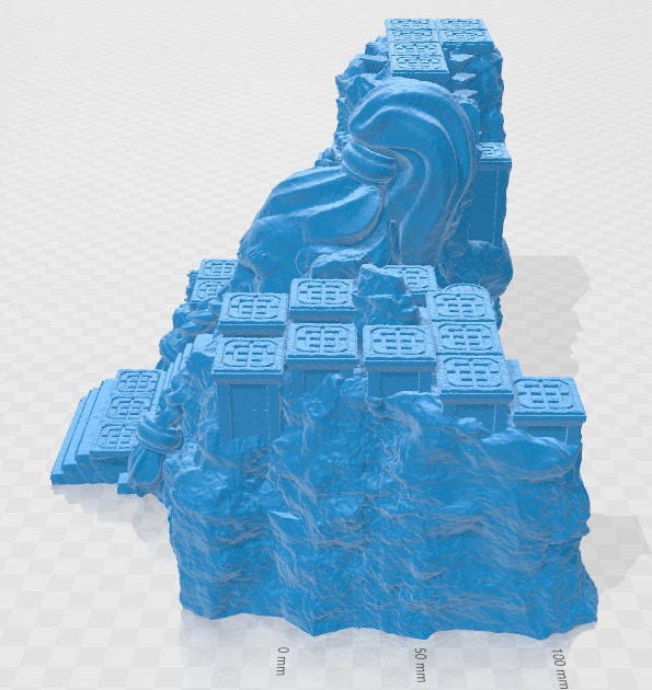 Clan Atlan's Dwarven Bastion - Pathfinder - Dungeons & Dragons - RPG - Tabletop - Terrain - 28 mm / 1" - - Aether Studios