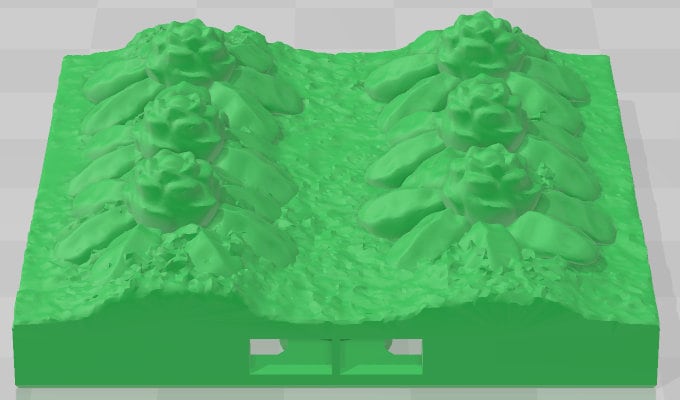 Crops Set 2 - Peaceful Farms - Pathfinder - Dungeons & Dragons - RPG - Tabletop - Terrain - 28 mm / 1" - - Aether Studios