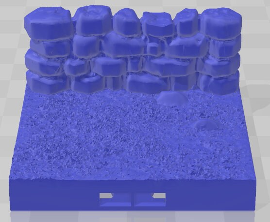 Rock Wall Set 1 - Peaceful Farms - Pathfinder - Dungeons & Dragons - RPG - Tabletop - Terrain - 28 mm / 1" - - Aether Studios