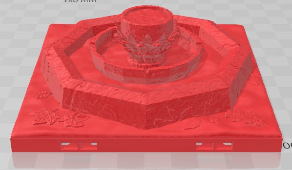 Peaceful Fountains - Pathfinder - Dungeons & Dragons - RPG - Tabletop - Terrain - 28 mm / 1" - - Aether Studios