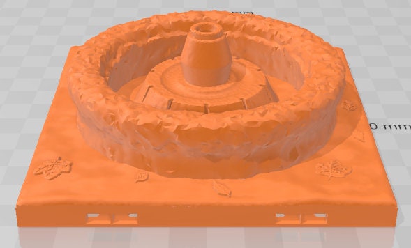 Peaceful Fountains - Pathfinder - Dungeons & Dragons - RPG - Tabletop - Terrain - 28 mm / 1" - - Aether Studios