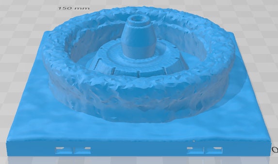 Peaceful Fountains - Pathfinder - Dungeons & Dragons - RPG - Tabletop - Terrain - 28 mm / 1" - - Aether Studios