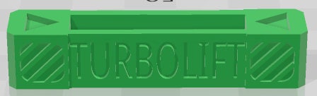 Door Lintels Set 4 - Space Ships 3 - Pathfinder - Dungeons & Dragons -RPG- Tabletop-Terrain-28 mm/1-AetherStudios