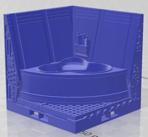 Lower Deck, Extra Crew Spaces Set 1 - Space Ships 3 - Pathfinder - Dungeons & Dragons -RPG- Tabletop-Terrain-28 mm/1-AetherStudios