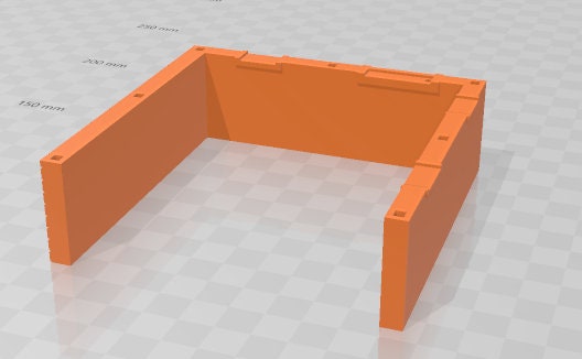 Garage Core Set Tile 4x4 Office Side - Pathfinder - Dungeons & Dragons - RPG - Tabletop - Terrain - 28 mm / 1" - - Aether Studios