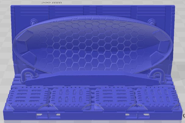 Core Set 4 - Space Ships 3 - Pathfinder - Dungeons & Dragons -RPG- Tabletop-Terrain-28 mm/1-AetherStudios