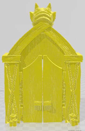 Gate of Rubaii - World of Aach'yn - Pathfinder - Dungeons & Dragons -RPG- Tabletop-Terrain-28 mm/1-AetherStudios