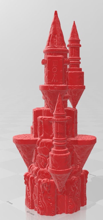 Zol'Tigan Main Tower - World of Aach'yn - Pathfinder - Dungeons & Dragons -RPG- Tabletop-Terrain-28 mm/1-AetherStudios