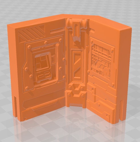 Corner Set - Facades - Dungeon Sticks - Titus X - DND - Pathfinder - Dungeons & Dragons - Terrain - RPG - Tabletop - 28 mm / 1"