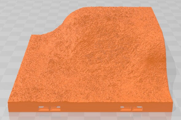 Dirt Hill Set 2 - Peaceful Roads - Pathfinder - Dungeons & Dragons -RPG- Tabletop-Terrain - 28 mm / 1" - Aether Studios