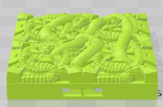 Doom Tech Legacy Walls And Floors - Pathfinder - Dungeons & Dragons -RPG- Tabletop-Terrain - 28 mm / 1" - Aether Studios