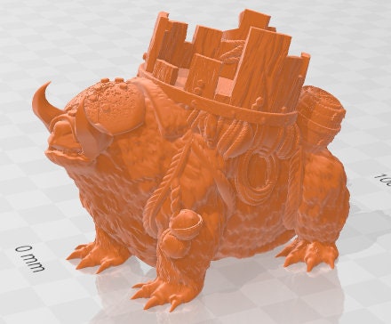 Mugdal Charge of The Horde - Sky Islands - Pathfinder - Dungeons & Dragons -RPG- Tabletop-Terrain - 28 mm / 1" - Aether Studios