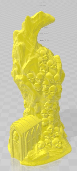 The Rub'aii Battlements Scatter - Aach'yn Adventures - Pathfinder - Dungeons & Dragons -RPG- Tabletop-Terrain - 28 mm / 1" - Aether Studios