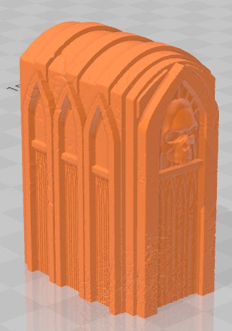 The Rub'aii Battlements Scatter - Aach'yn Adventures - Pathfinder - Dungeons & Dragons -RPG- Tabletop-Terrain - 28 mm / 1" - Aether Studios