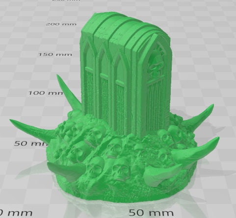 The Rub'aii Battlements Scatter - Aach'yn Adventures - Pathfinder - Dungeons & Dragons -RPG- Tabletop-Terrain - 28 mm / 1" - Aether Studios