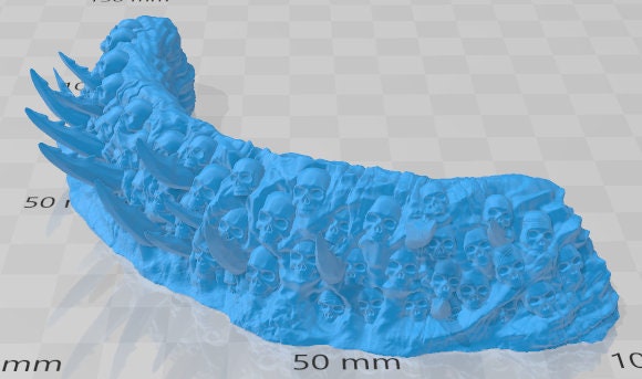 The Rub'aii Battlements Scatter - Aach'yn Adventures - Pathfinder - Dungeons & Dragons -RPG- Tabletop-Terrain - 28 mm / 1" - Aether Studios