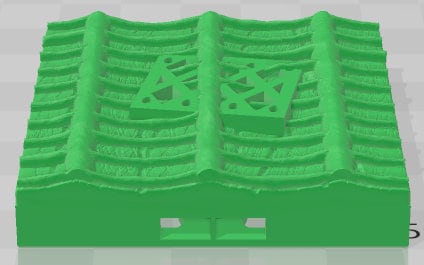 Transition Floors - Alien Lair - Pathfinder - Dungeons & Dragons -RPG- Tabletop-Terrain - 28 mm / 1" - Aether Studios