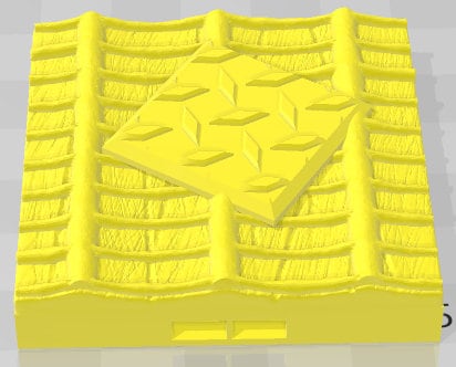Transition Floors - Alien Lair - Pathfinder - Dungeons & Dragons -RPG- Tabletop-Terrain - 28 mm / 1" - Aether Studios