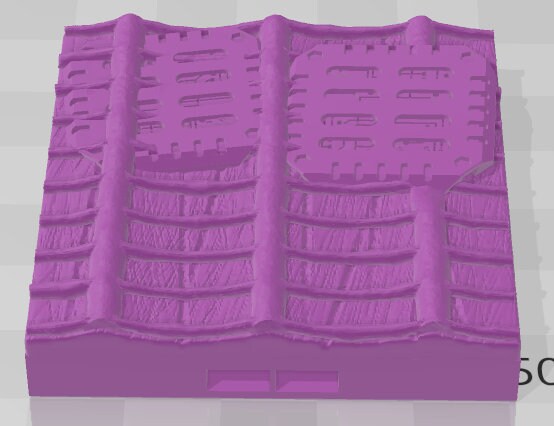 Transition Floors - Alien Lair - Pathfinder - Dungeons & Dragons -RPG- Tabletop-Terrain - 28 mm / 1" - Aether Studios
