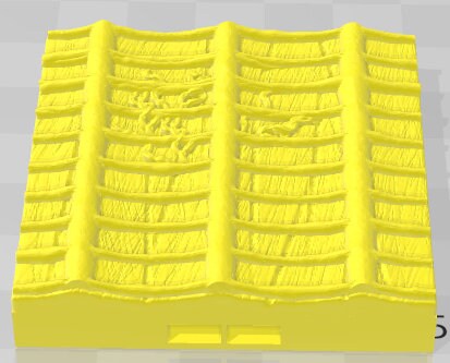 Larval Ground Tiles Set 1 - Alien Lair - Pathfinder - Dungeons & Dragons -RPG- Tabletop-Terrain - 28 mm / 1" - Aether Studios