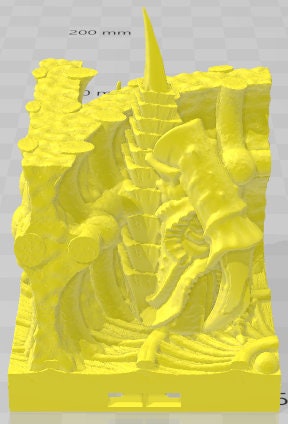 Hive Infestation Walls And Doors - Alien Lair - Pathfinder - Dungeons & Dragons -RPG- Tabletop-Terrain - 28 mm / 1" - Aether Studios