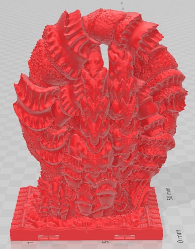 Carapace Heights Tiles - Alien Lair - Pathfinder - Dungeons & Dragons -RPG- Tabletop-Terrain - 28 mm / 1" - Aether Studios