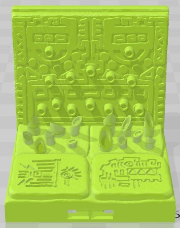 Punji Walls - Aztlan - Pathfinder - Dungeons & Dragons -RPG- Tabletop-Terrain-28 mm / 1"- Aether Studios