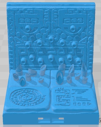 Punji Walls - Aztlan - Pathfinder - Dungeons & Dragons -RPG- Tabletop-Terrain-28 mm / 1"- Aether Studios