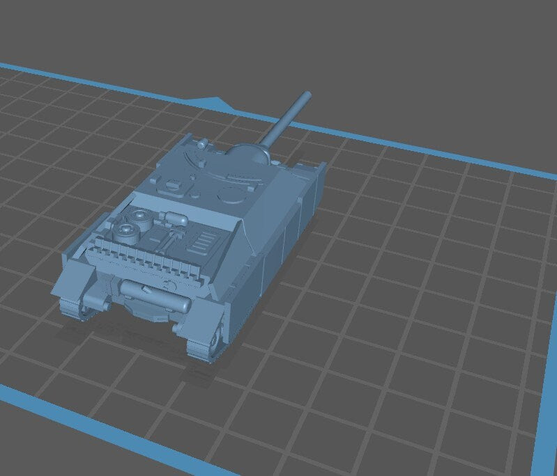 Jagdpz IV - L70 - 1:100 scale - Germany - Tanks - Armored Vehicle - World Of Tanks - War Game - Wargaming -Tabletop Games