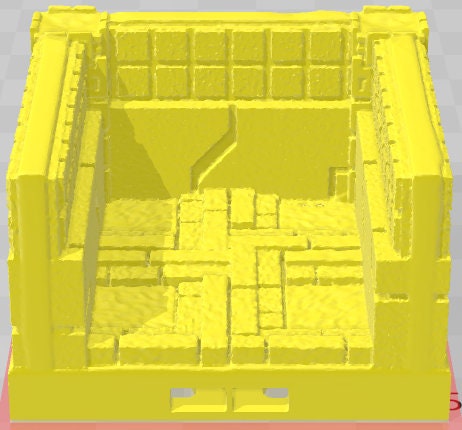 Half Sized Wall Tiles Set 1 - Aztlan - Pathfinder - Dungeons & Dragons -RPG- Tabletop-Terrain - 28 mm / 1" - Aether Studios