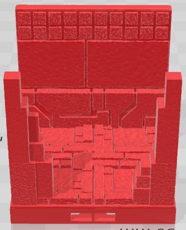 Pillars Style 1 Set 2 - Aztlan 2 Reforged - Pathfinder - Dungeons & Dragons -RPG- Tabletop-Terrain-28 mm / 1"- Aether Studios