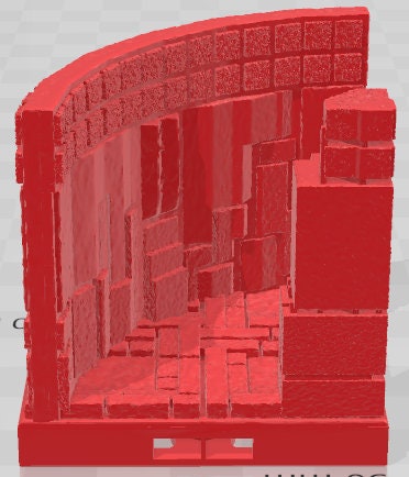 Pillars Style 2 Set 1 - Aztlan 2 Reforged - Pathfinder - Dungeons & Dragons -RPG- Tabletop-Terrain-28 mm / 1"- Aether Studios