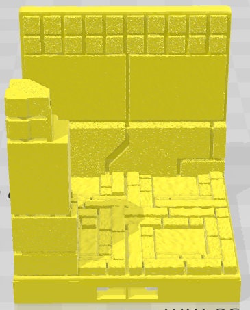 Pillars Style 2 Set 1 - Aztlan 2 Reforged - Pathfinder - Dungeons & Dragons -RPG- Tabletop-Terrain-28 mm / 1"- Aether Studios