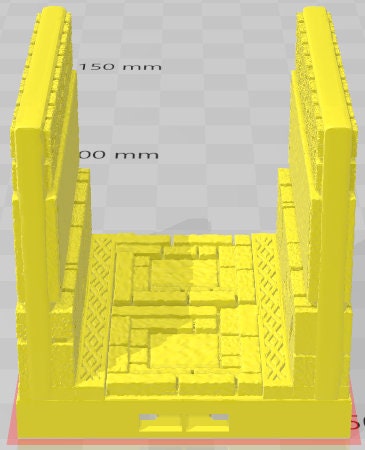 Corridors And Walls - Aztlan 2 Reforged - Pathfinder - Dungeons & Dragons -RPG- Tabletop-Terrain-28 mm / 1"- Aether Studios