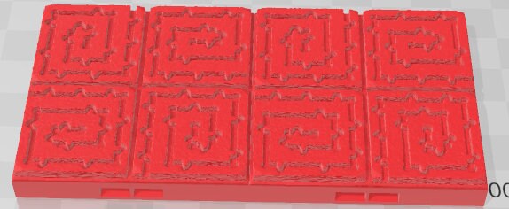 Big Floors - Aztlan 4 Reforged - Pathfinder - Dungeons & Dragons -RPG- Tabletop-Terrain-28 mm / 1"- Aether Studios