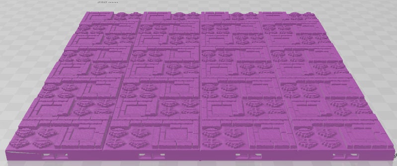 Big Floors - Aztlan 4 Reforged - Pathfinder - Dungeons & Dragons -RPG- Tabletop-Terrain-28 mm / 1"- Aether Studios