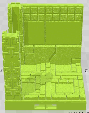 Corner Doors - Aztlan 4 Reforged - Pathfinder - Dungeons & Dragons -RPG- Tabletop-Terrain-28 mm / 1"- Aether Studios
