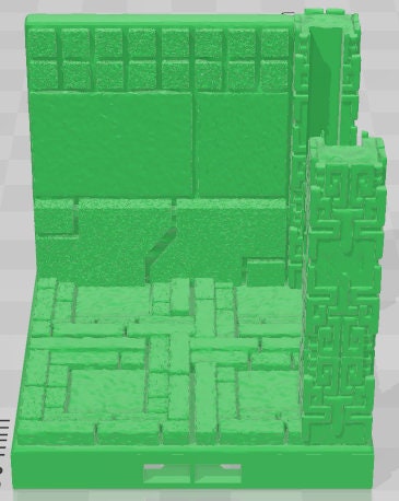 Corner Doors - Aztlan 4 Reforged - Pathfinder - Dungeons & Dragons -RPG- Tabletop-Terrain-28 mm / 1"- Aether Studios