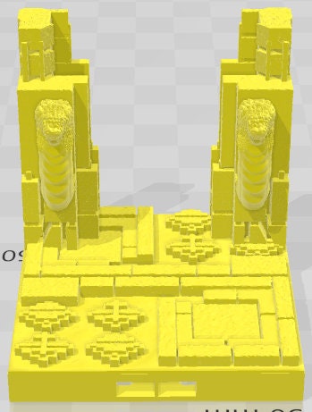 Door Frames 2 Set 1 - Aztlan 4 Reforged - Pathfinder - Dungeons & Dragons -RPG- Tabletop-Terrain-28 mm / 1"- Aether Studios