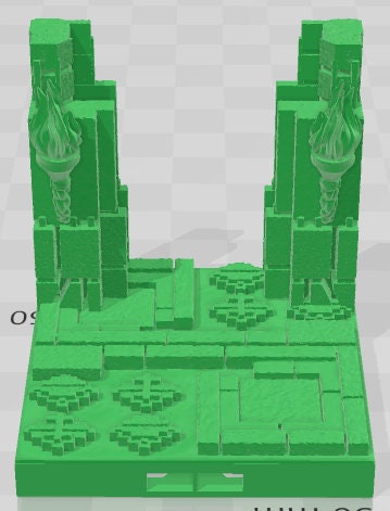 Door Frames 2 Set 1 - Aztlan 4 Reforged - Pathfinder - Dungeons & Dragons -RPG- Tabletop-Terrain-28 mm / 1"- Aether Studios