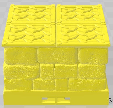 Dockyard Depot Set 1 - Electro Rail Trains -Pathfinder-Dungeons&Dragons-RPG-Tabletop-Terrain-28mm-AetherStudios