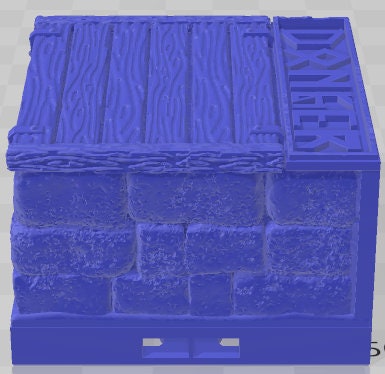 Dockyard Depot Set 1 - Electro Rail Trains -Pathfinder-Dungeons&Dragons-RPG-Tabletop-Terrain-28mm-AetherStudios