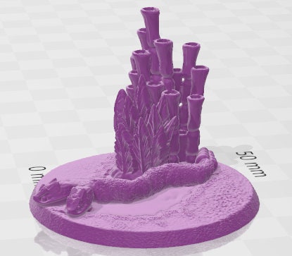 Snake Miniatures - Aztlan - Pathfinder - Dungeons & Dragons -RPG- Tabletop-Terrain - 28 mm / 1" - Aether Studios