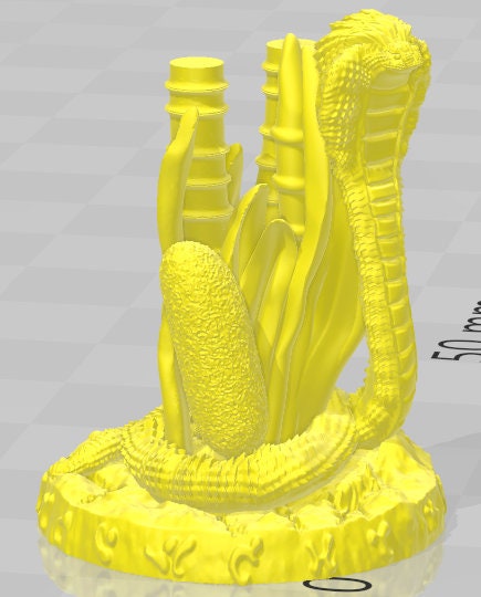 Snake Miniatures - Aztlan - Pathfinder - Dungeons & Dragons -RPG- Tabletop-Terrain - 28 mm / 1" - Aether Studios